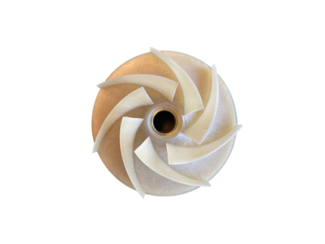 Impeller with complex geometry